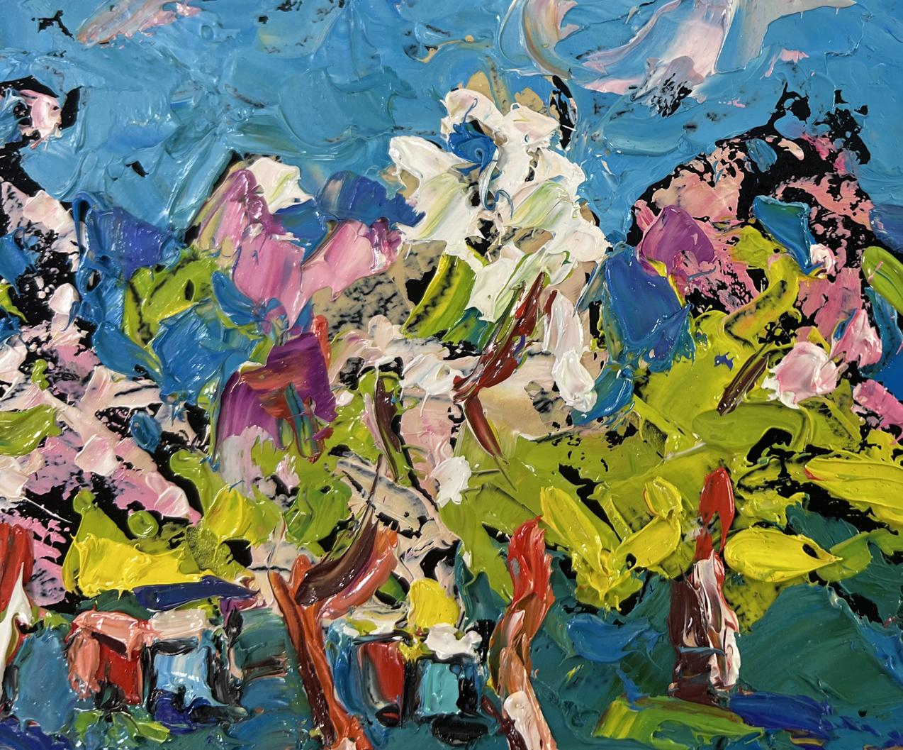 Vibrant Spring is on the doorstep oil painting by Oleksiy Ivanyuk