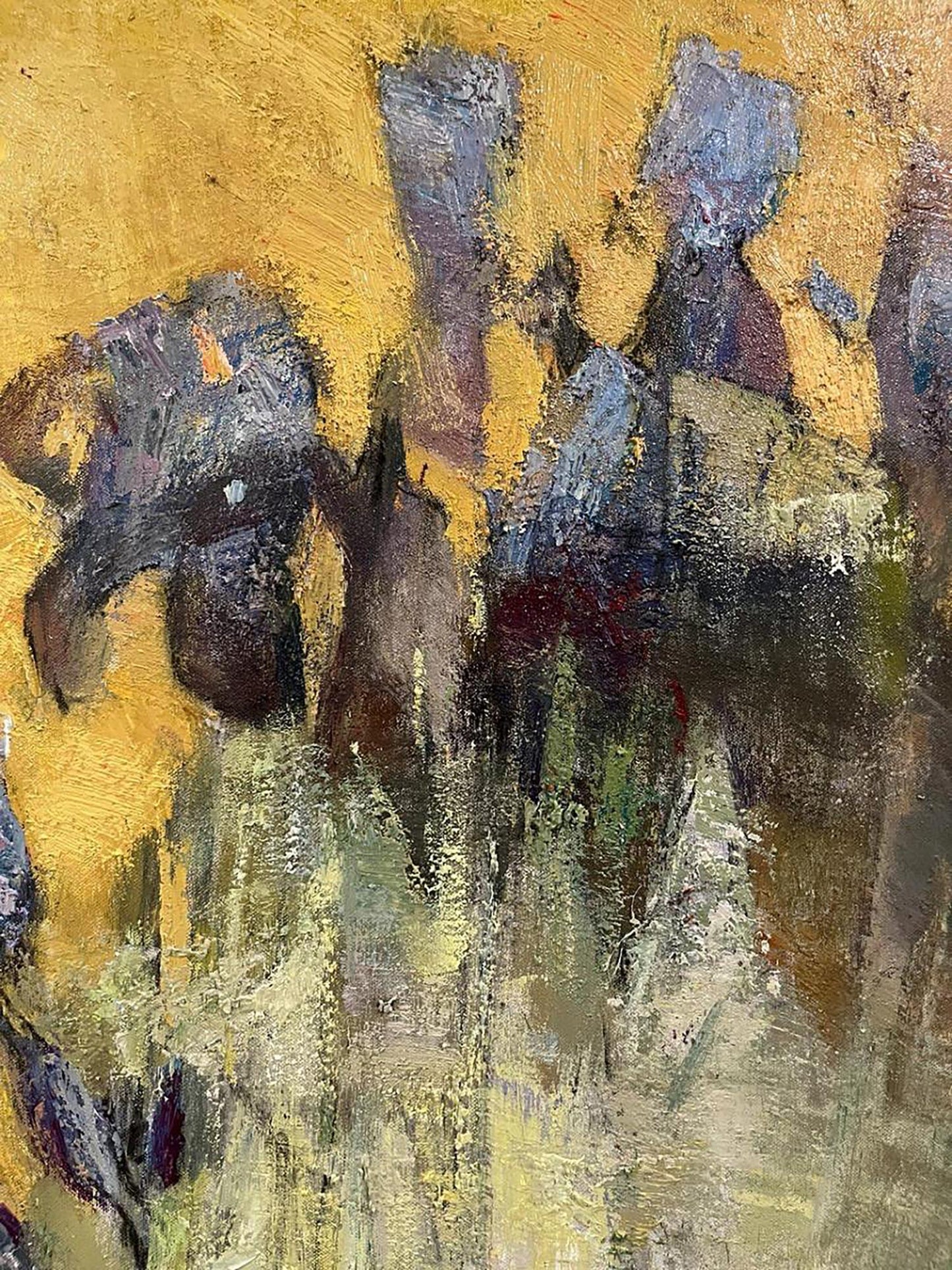Oil painting Irises Flowers Nature 
 Bohdan Makarenko