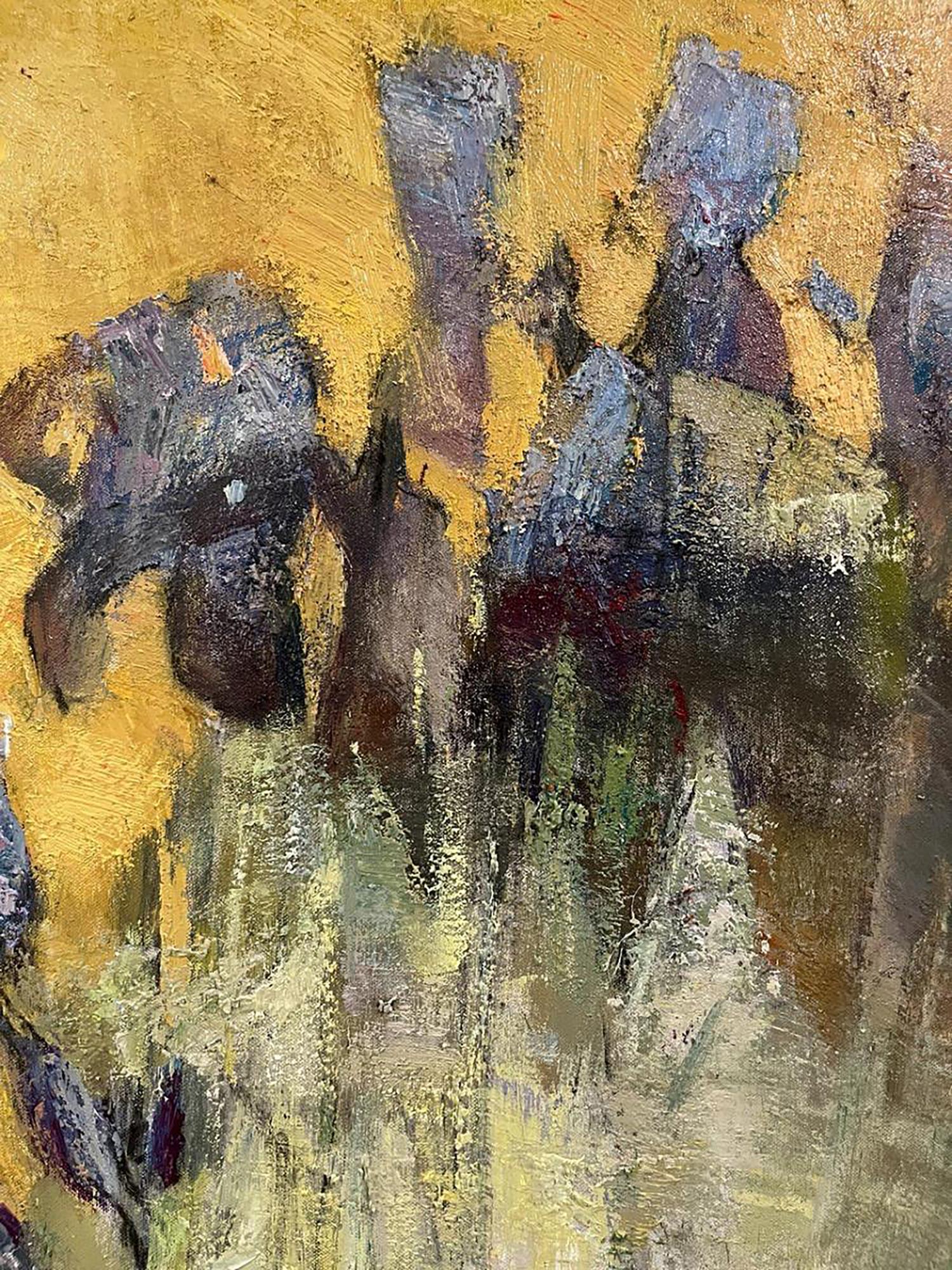 Oil painting Irises Flowers Nature 
 Bohdan Makarenko