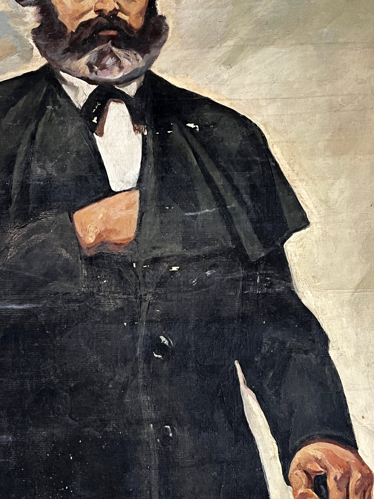 Oil painting Karl Marx Konstantin Filatov