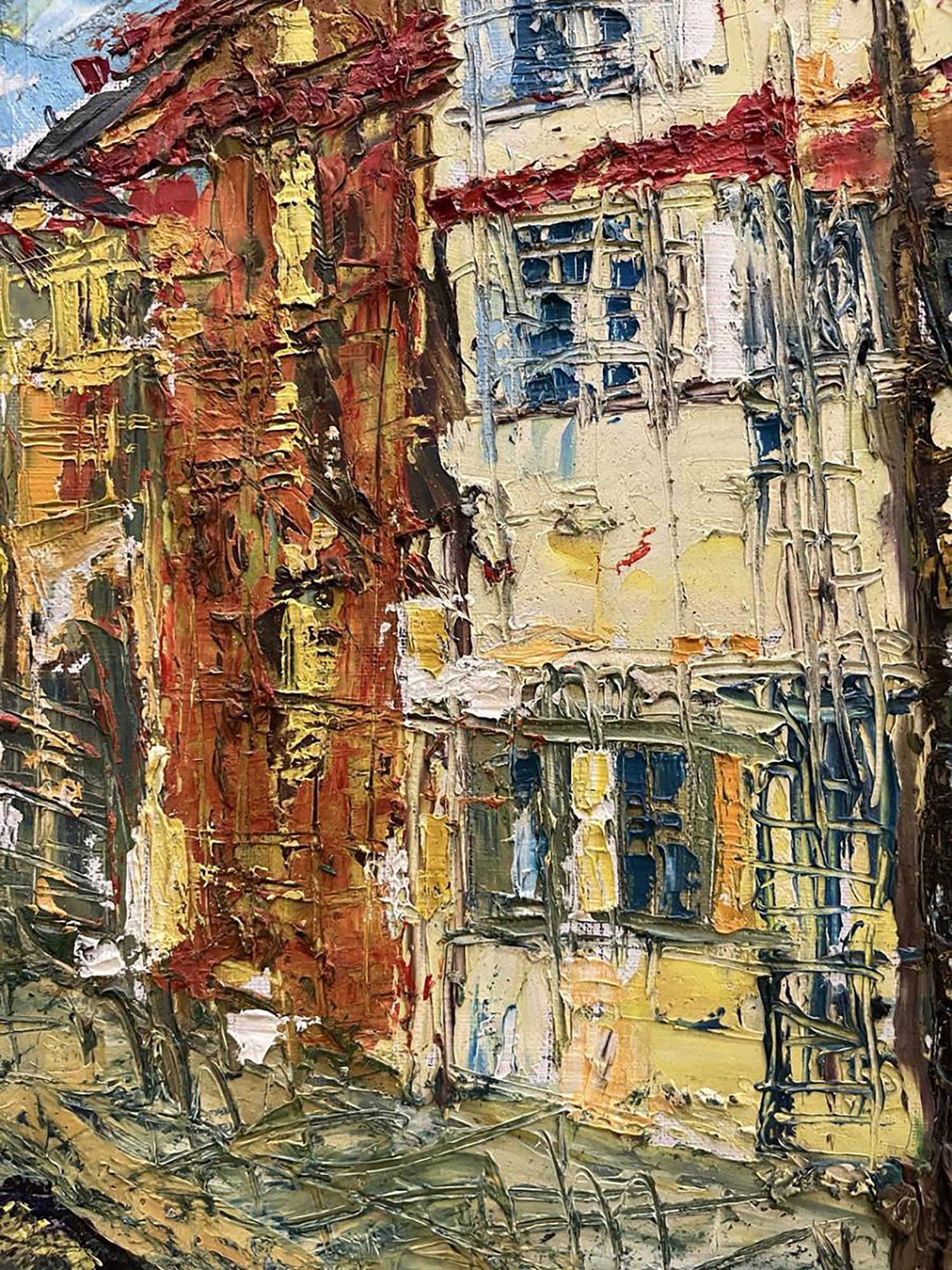 Oil painting Cityscape Contemporary Art  Kovalev