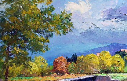 Village landscape 
