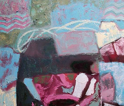 Oil painting Tender sea by Tatyana Shulyak with vibrant textured strokes