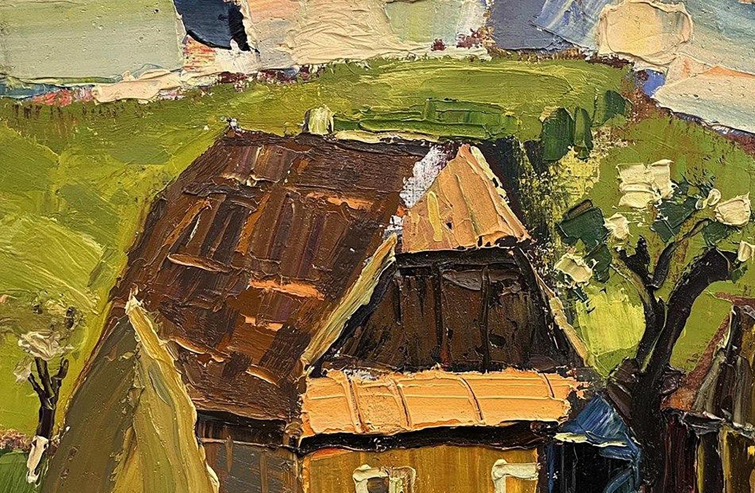 Oil painting Country house Anatoly Tertychny