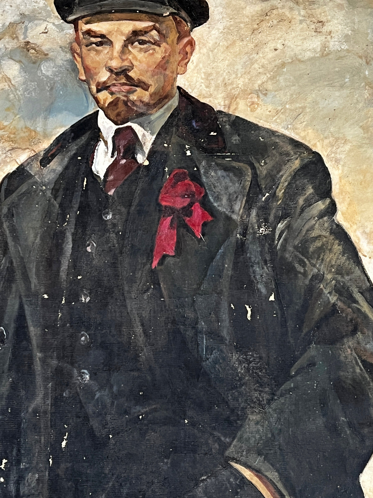 Oil painting Portrait of Lenin Konstantin Filatov