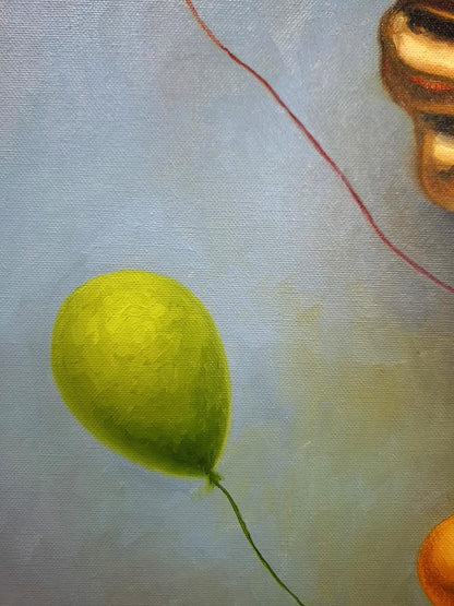 Oil painting Golden Like Sergey Voichenko