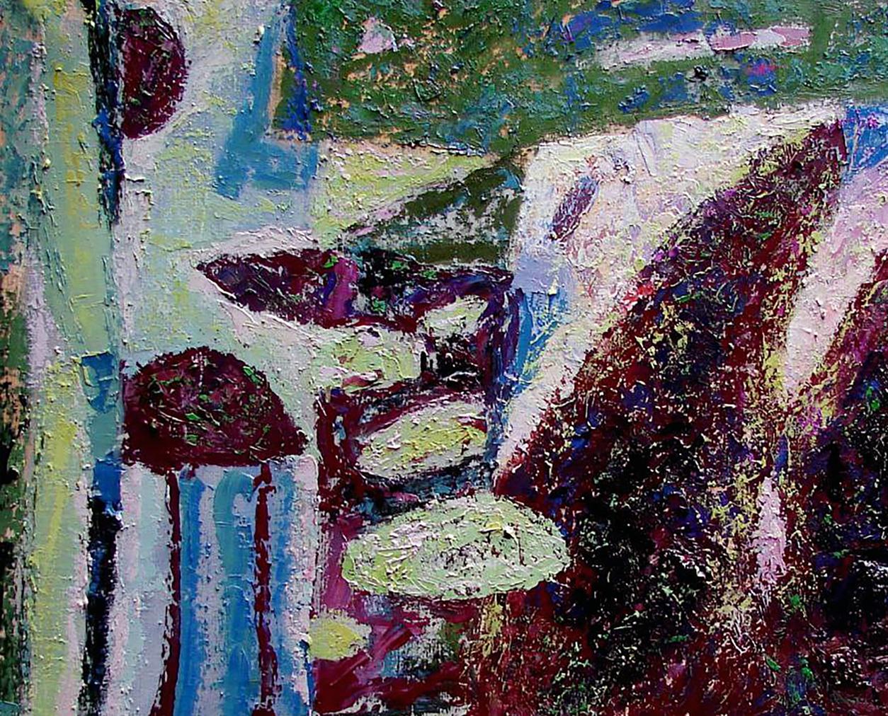 Oil painting Montenegro by Tatyana Shulyak with vibrant impasto strokes