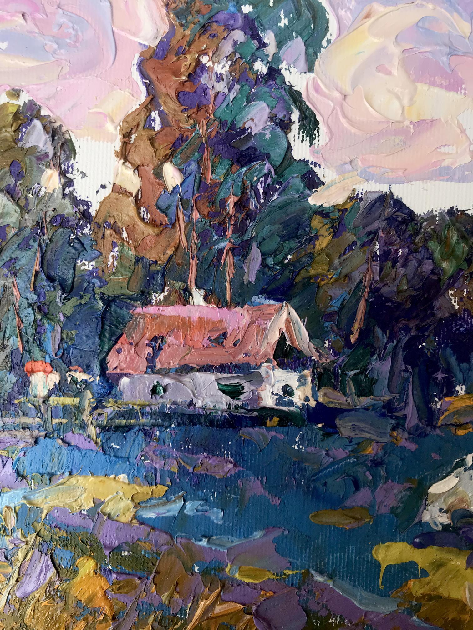 Oil Painting Forest Nature Landscape 