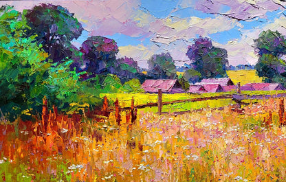 Village landscape 