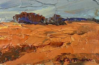 Oil painting Where there is bread there is a home by Boris Serdyuk