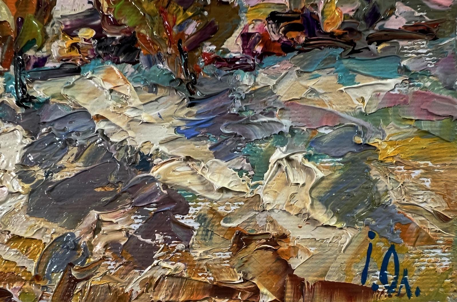 Oil painting A hot summer day in the fields by Oleksiy Ivanyuk