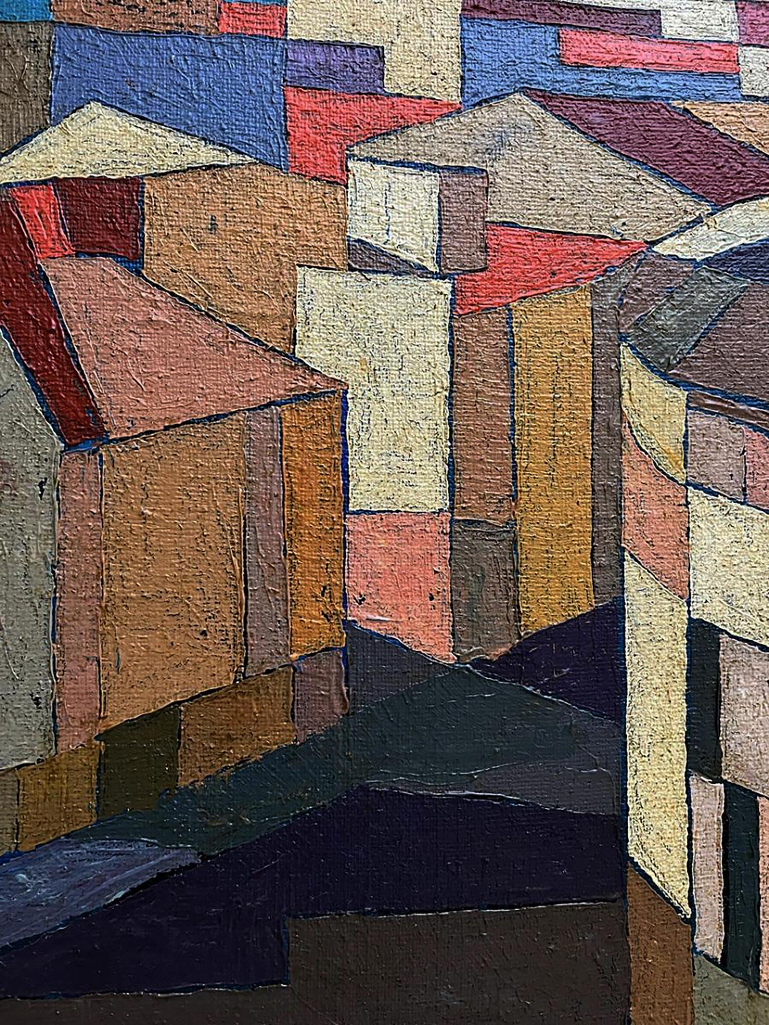 Oil painting Abstract Streets Serhiy Kovalev