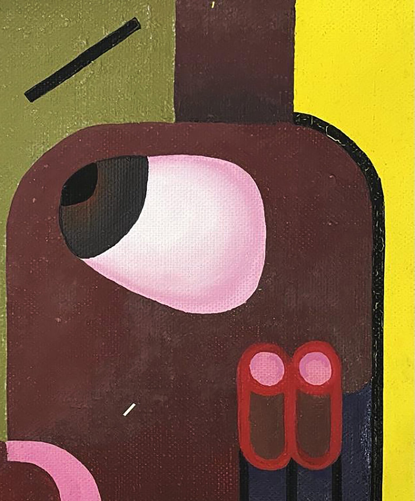 Oil painting Thoughts of Tenderness by Ihor Safonov abstract face