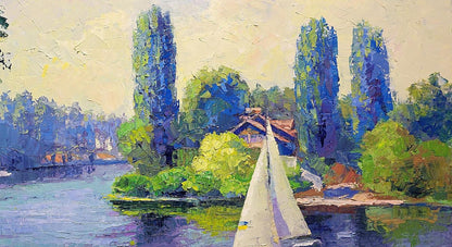 Village landscape 