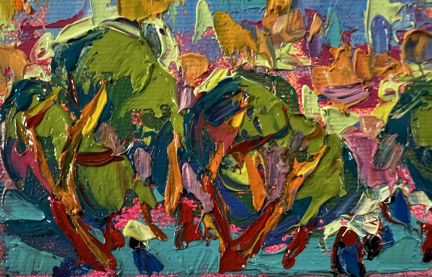 Vibrant Dynamics of the Solar City oil painting by Oleksiy Ivanyuk