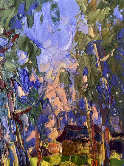 Summer Forest Landscape 