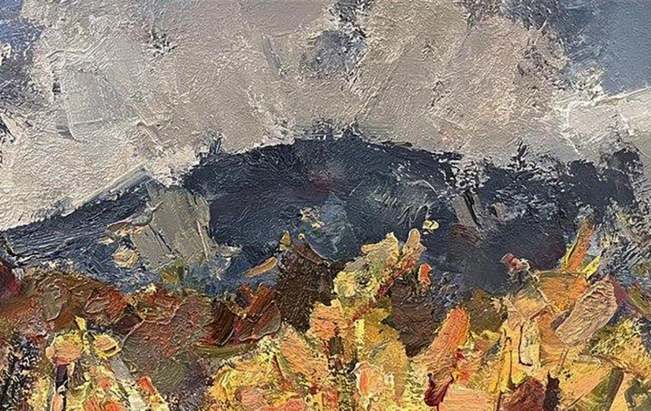 Oil painting Mountain Arsen Rustamov