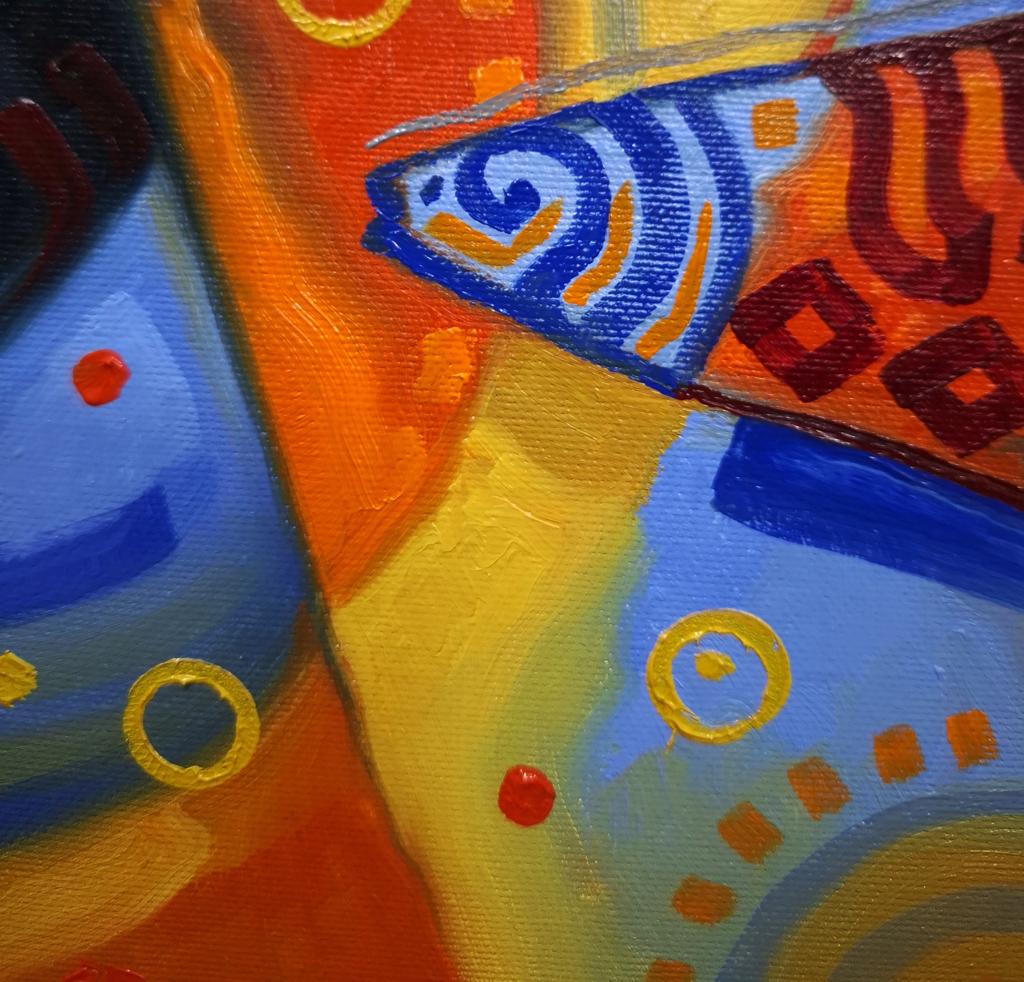 Oil painting Colour movement Sergey Voichenko