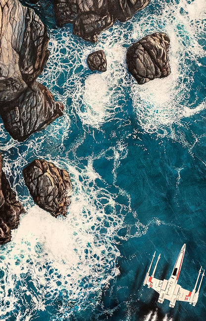 Acrylic painting Coast Guard Johannes Wessmark