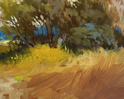 Oil painting The Road to the Golden Fields by Yuriy Suprunchuk