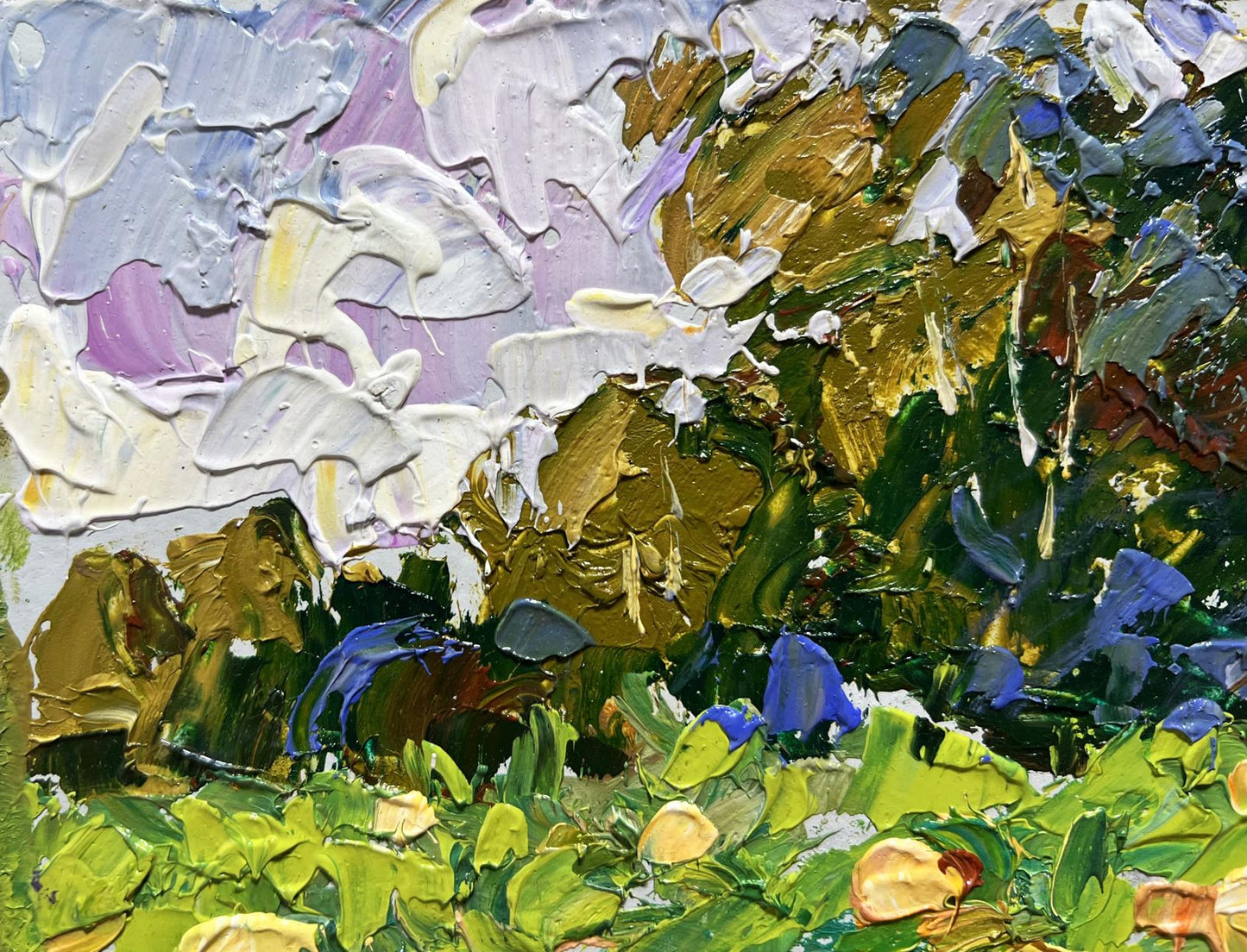 Oil painting Vegetables by Oleksiy Ivanyuk with vibrant impressionist brushstrokes