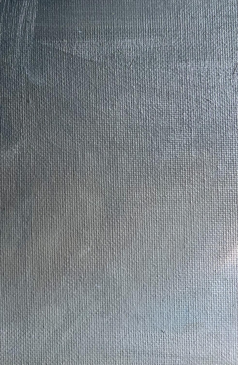 Gray canvas texture with weave for Oil painting A storm is coming Tatyana Derdey