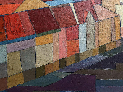 Oil painting Abstract Streets Serhiy Kovalev