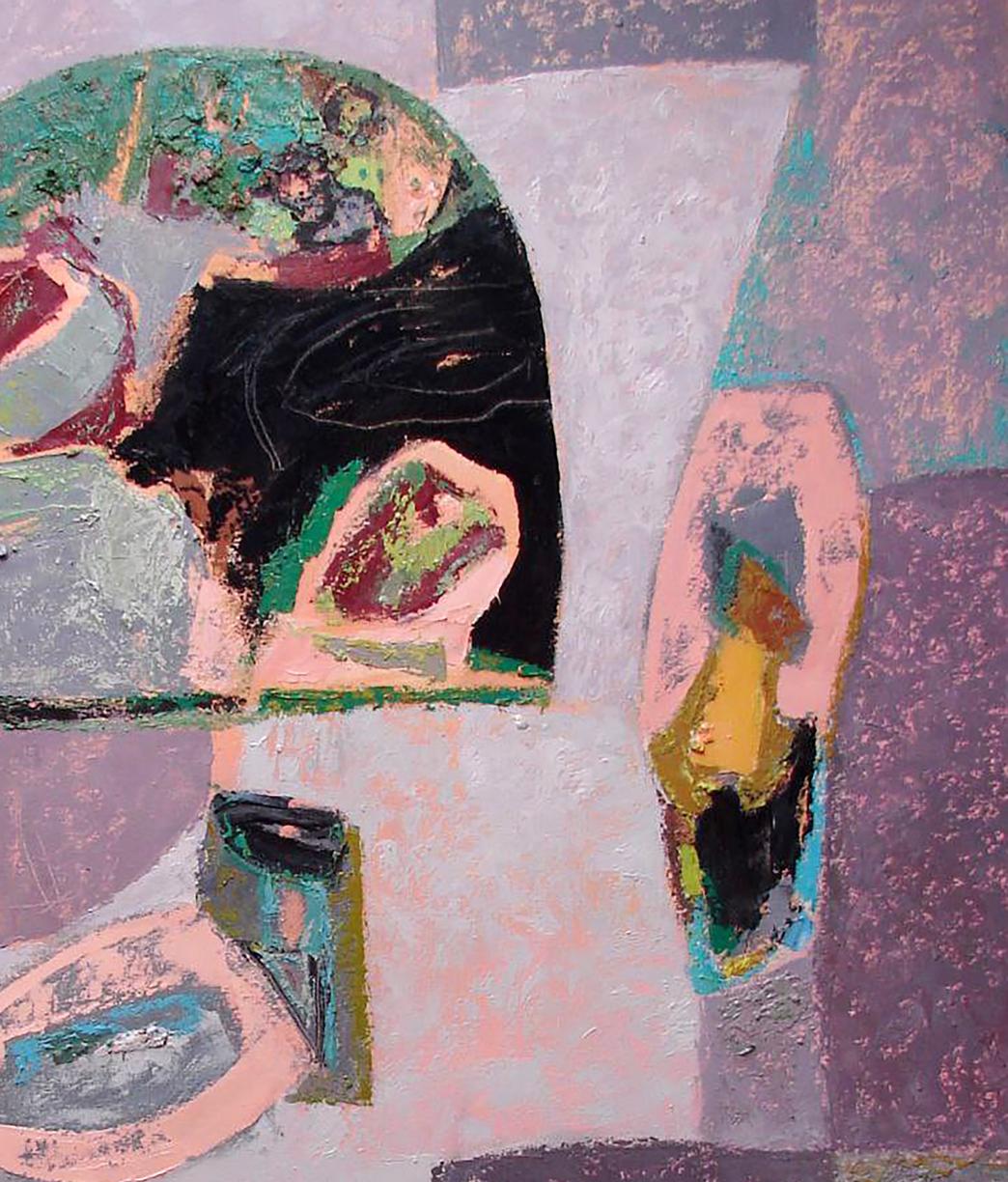 Oil painting Shape Transformation by Tatyana Shulyak abstract expressionist art