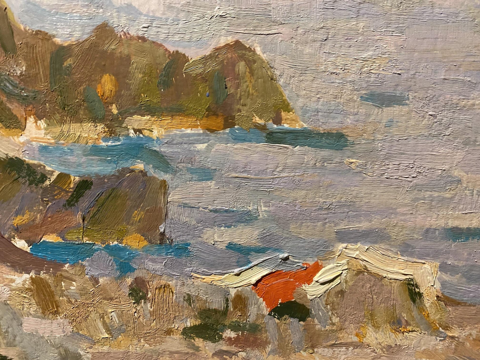 Impressionistic Evening in Sudak oil painting by Nikolai Fedorovich Bortnikov
