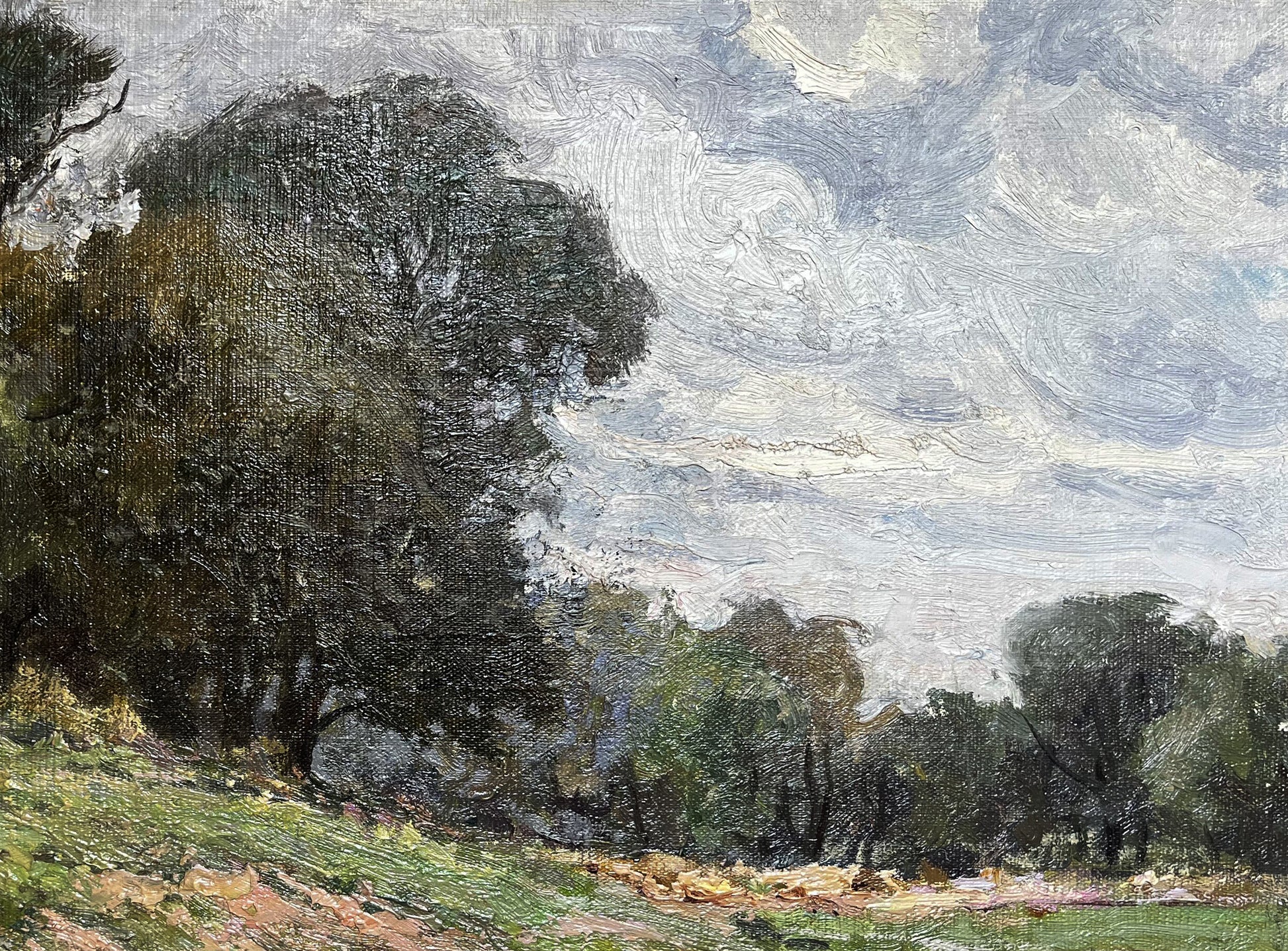 Oil painting Beautiful summer day by Nikolay Rabotyagov landscape