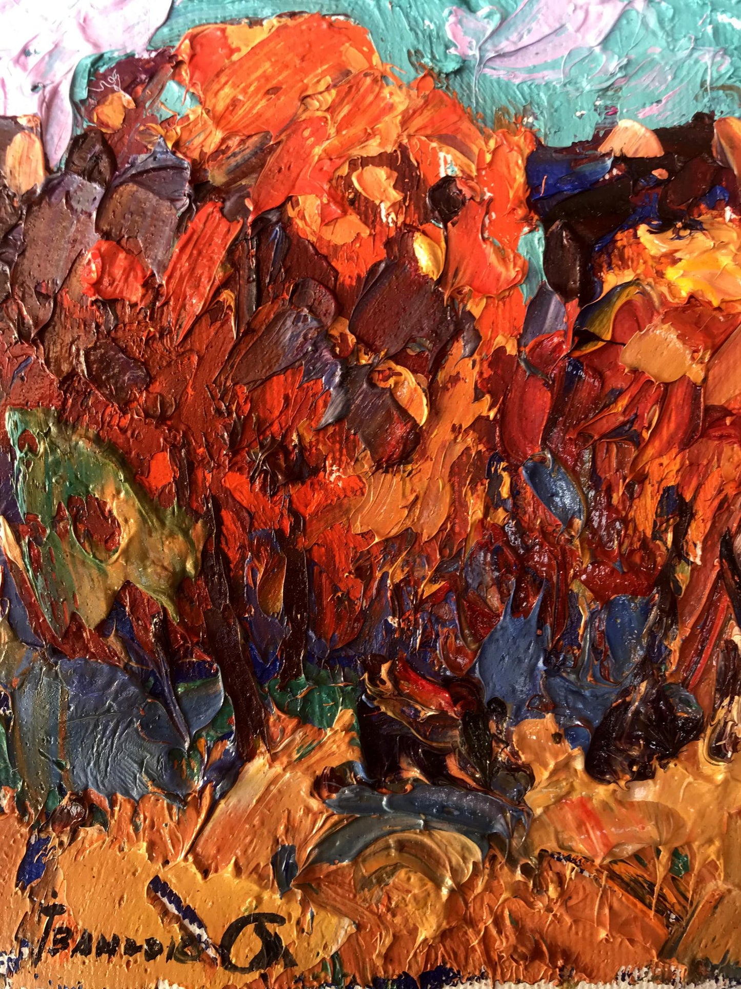 Artist's signature 