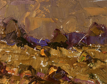 Oil painting A moment between light and darkness by Oleksiy Ivanyuk