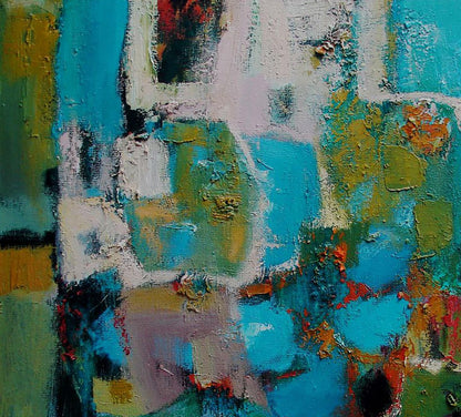 Oil painting May blossoms and the smell of spring by Tatyana Shulyak
