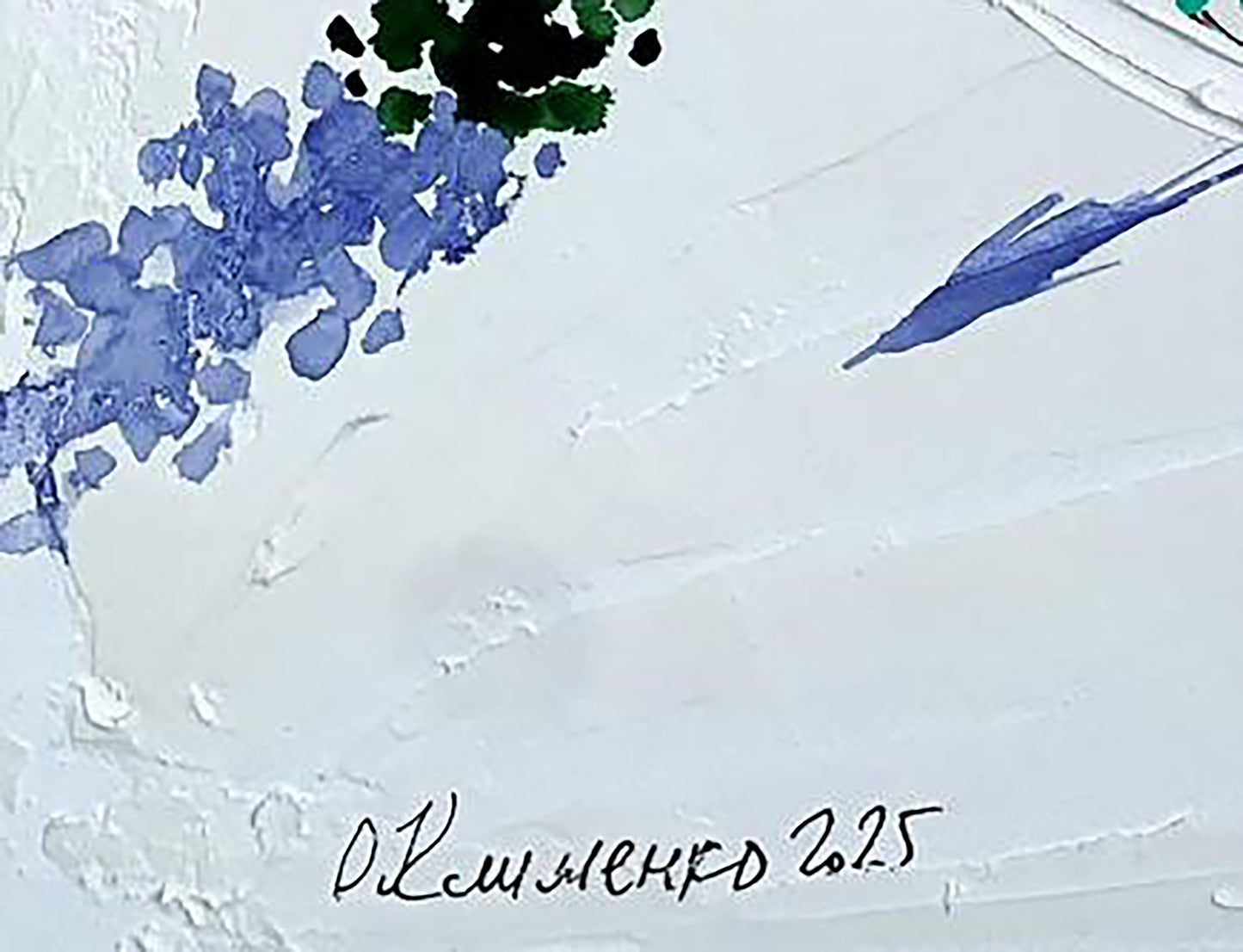 Watercolor painting Mountain Symphony Olena Klimenko