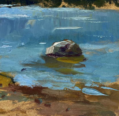 Oil painting Summer harmony of water and sky by Yuriy Suprunchuk