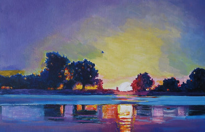 Oil painting Dialogue with silence Anatoly Varvarov