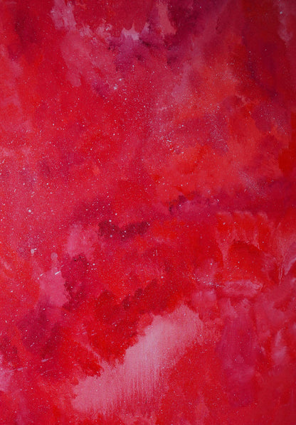 Vibrant Mystical Red oil painting by Victoria Kagalovska