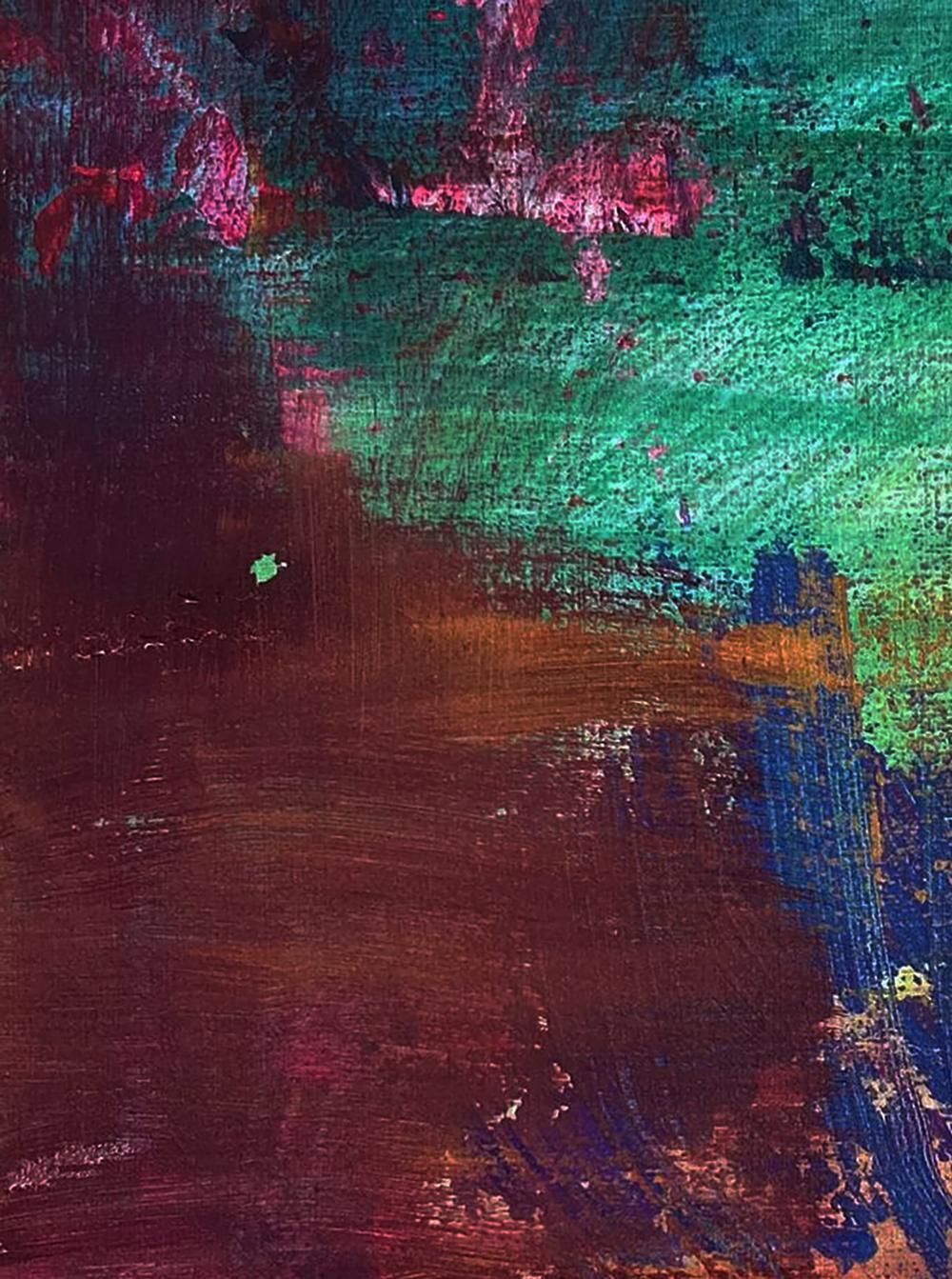 Vibrant Pursuit of a Dream acrylic painting by Olga Melezhik