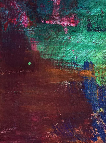 Vibrant Pursuit of a Dream acrylic painting by Olga Melezhik