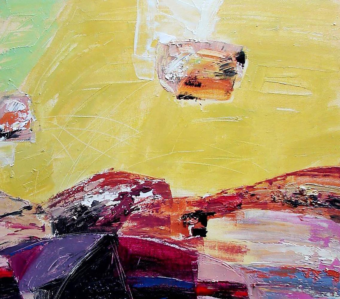 Oil painting Taste of Caraminera by Tatyana Shulyak abstract expressionist art