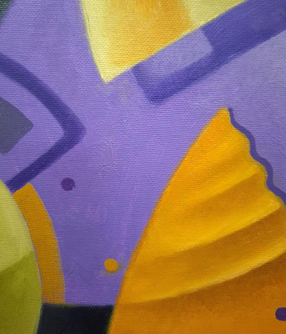 Oil painting Mental puzzles Sergey Voichenko