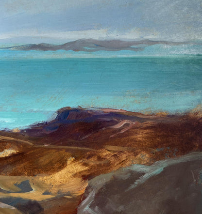 Oil painting Sea Symphony of Waves by Yuriy Suprunchuk coastal landscape