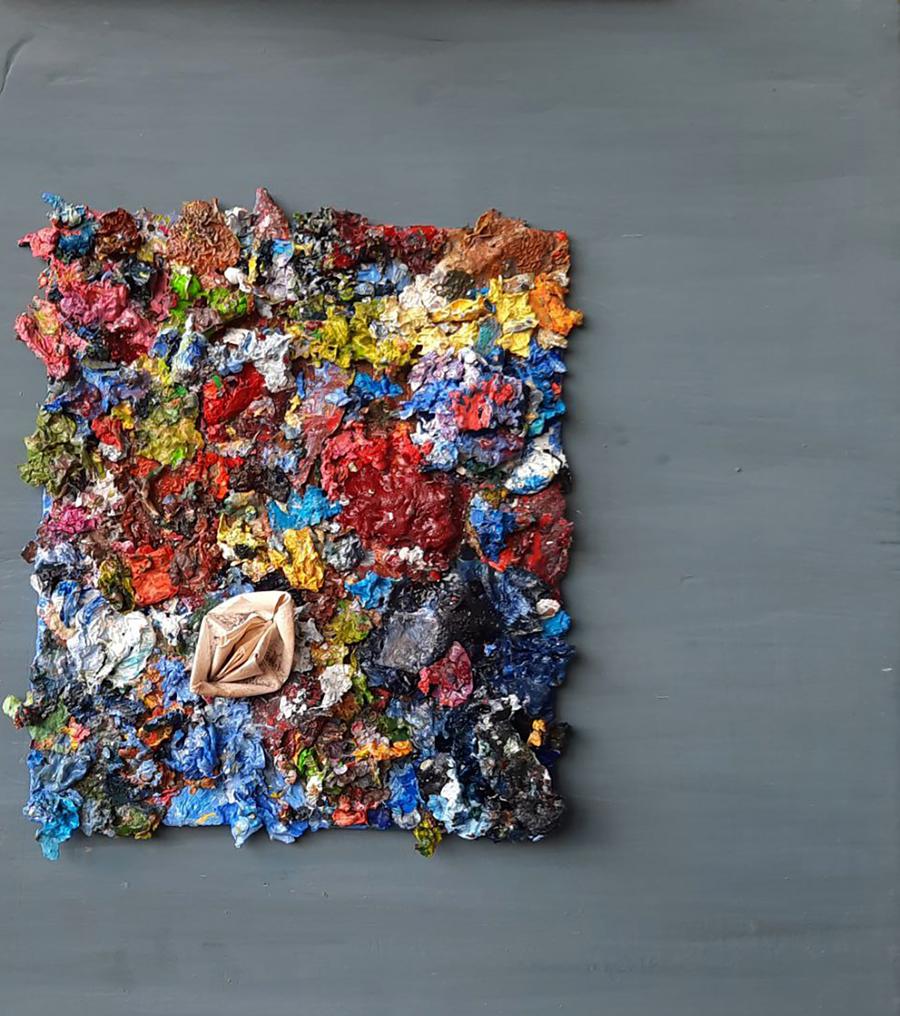 Oil painting Imprint of Time Anatoly Varvarov