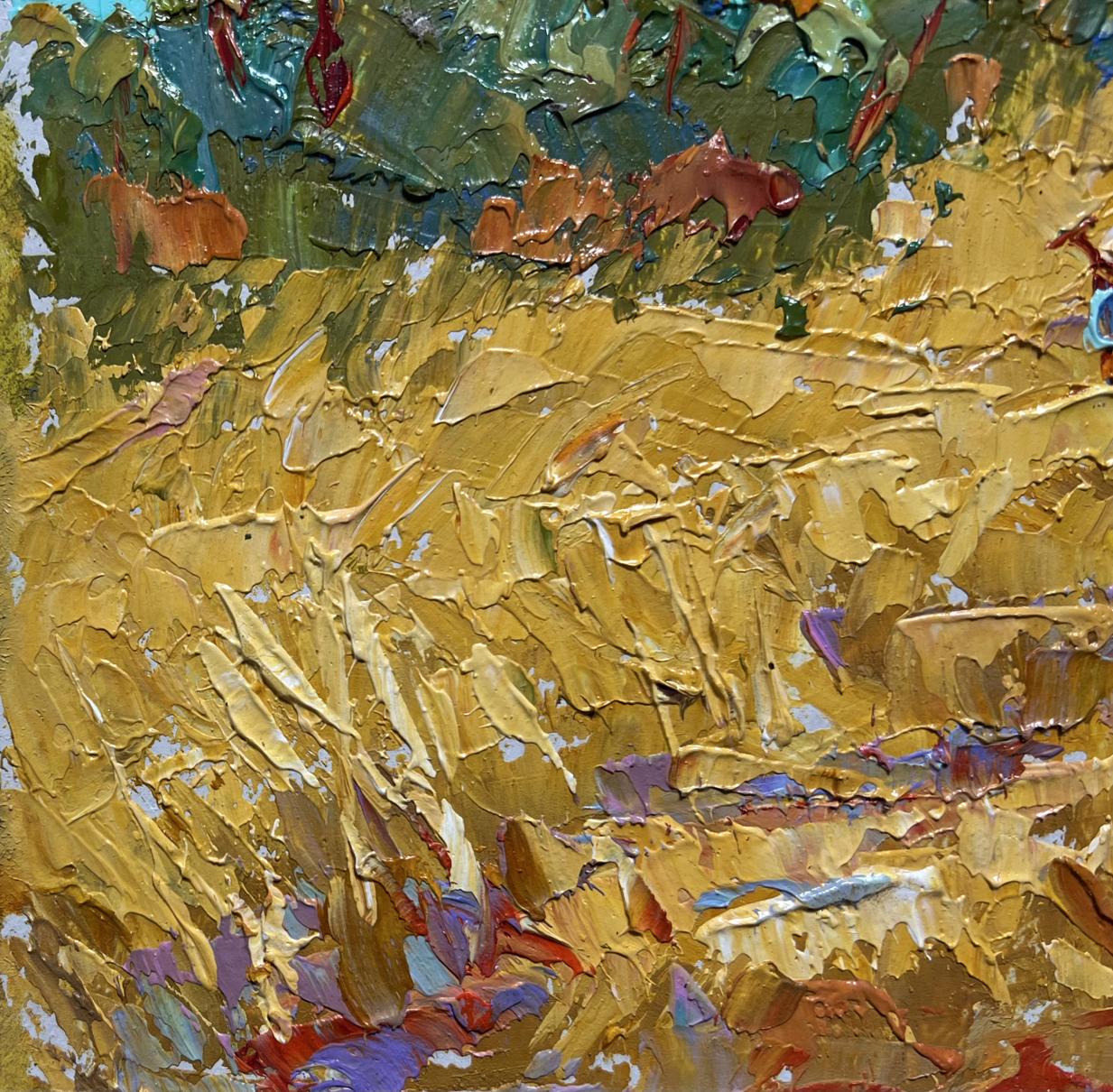 Oil painting Sunny day in the field by Oleksiy Ivanyuk