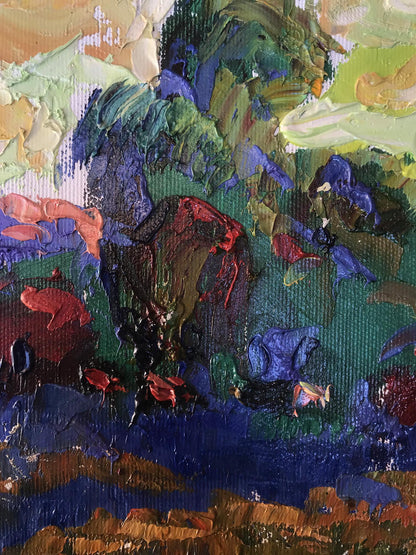 Summer Rural landscape 