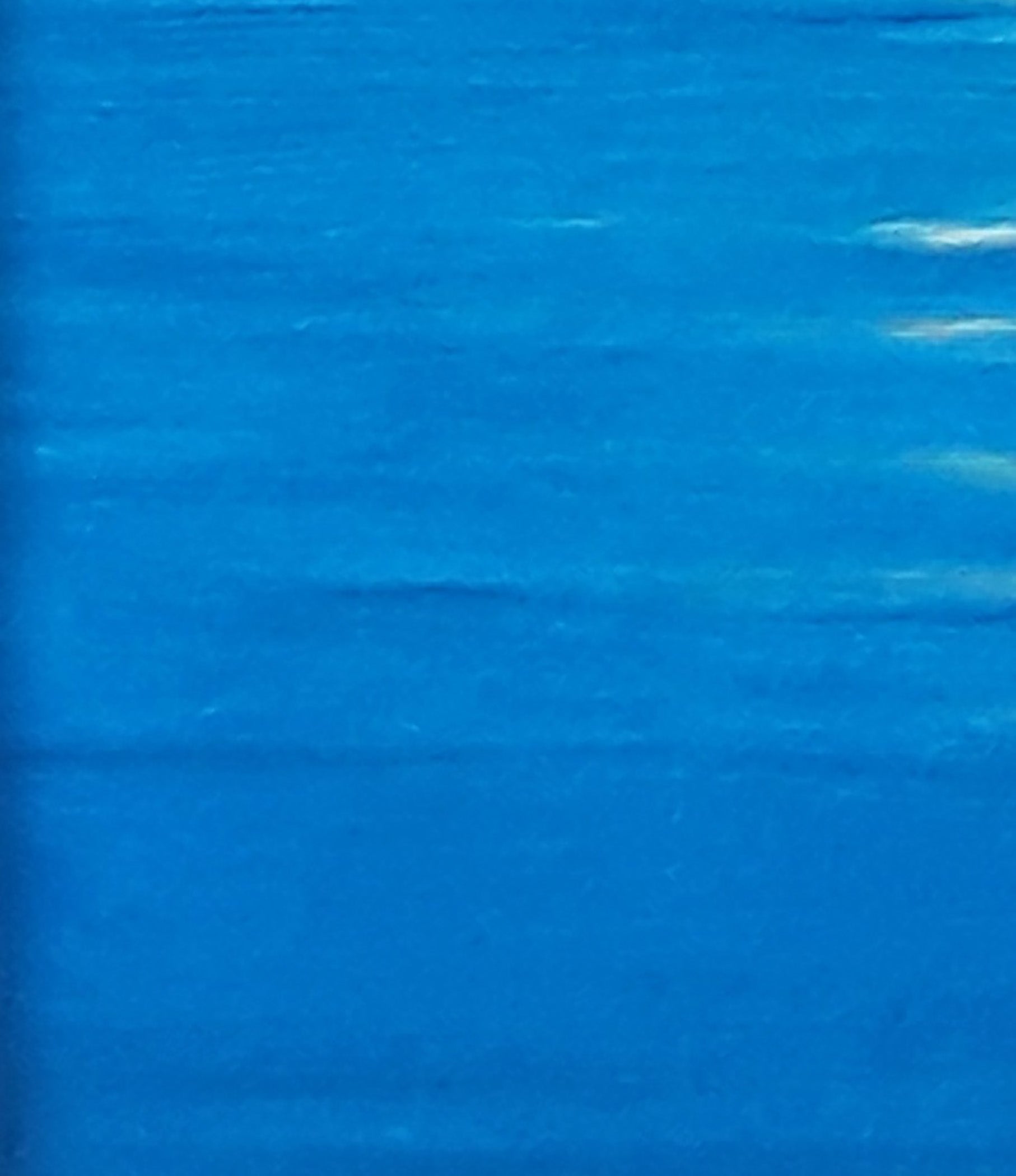Solid blue plastic back of Oil painting Light of a new day by Vasily Korkishko