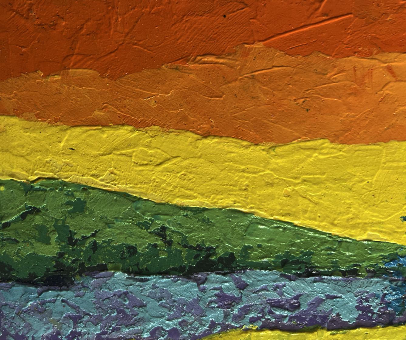 Fiery sunset on horizon oil painting by V. Zadorozhnya