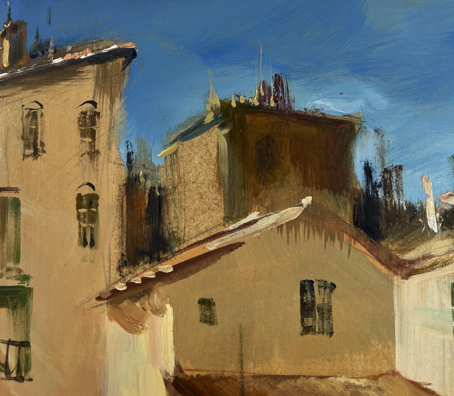 Oil painting Streets of Venice by Yuriy Suprunchuk, impressionistic facades