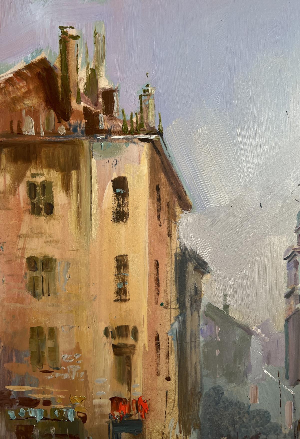 Oil painting of Venetian city walking tour by Yuriy Suprunchuk