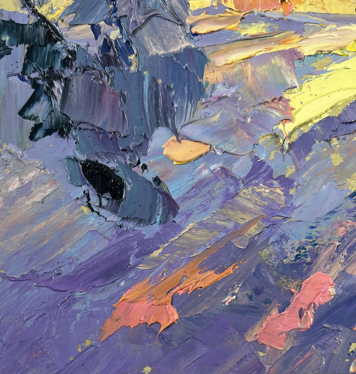 Oil painting The first rays of the sun in the east by Boris Serdyuk